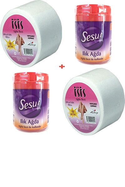 Sesu Ilık Ağda + Isis 10m Ağda Bezi Seti