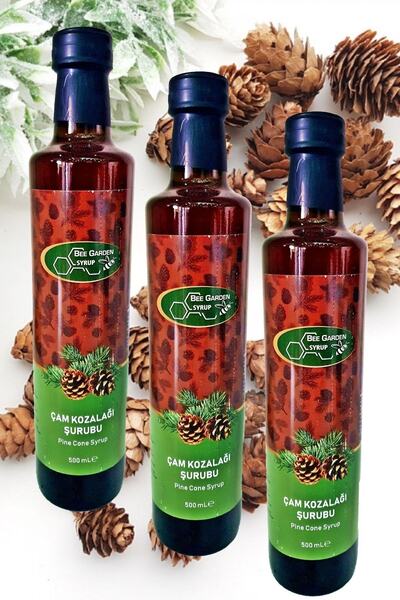 Bee Garden Çam Kozalağı Şurubu 500 Ml X 3 Adet