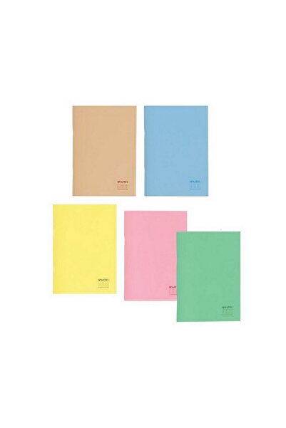 KESKİN COLOR 80 Yaprak A4 Pastel Light Plastik Kapak Kareli Defter 327022-99