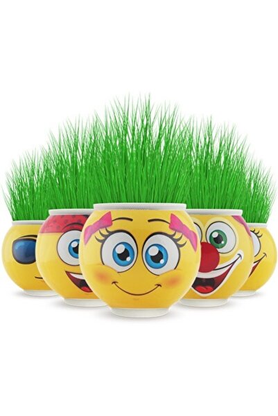kidspartim Çim Adam Sarı Bardaklı Çimoji