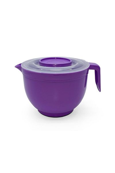 Melkan Home Mixing Bowl & Mixer Bowl 3 Liter Purple