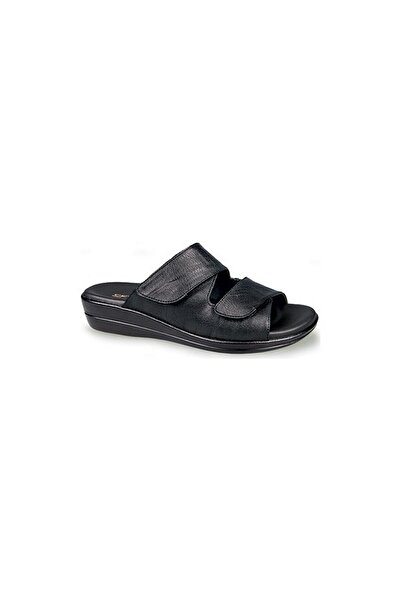 Ceyo Черни дамски пантофи Ceyo 9863-10 Comfort Women's