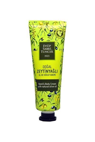 Eyüp Sabri Tuncer 50 ml Natural Olive Oil Hand and Body Cream - Tube (30 Diameter)