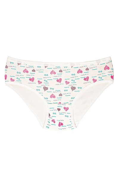 giyimsepeti Chiloți de bikini pentru fetiță, 6 bucăți, din bumbac