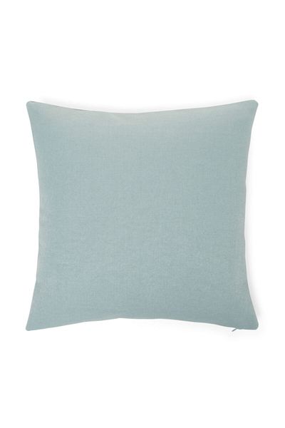 Melodie Linen Throw Pillow Cover Baby Blue 50x50 Cm
