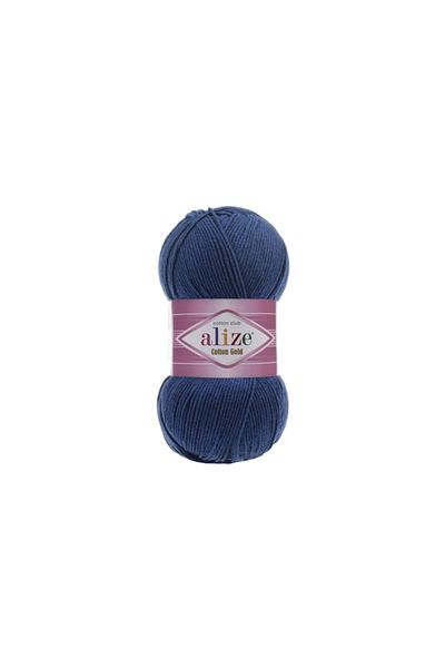 Alize Albastru noapte bumbac auriu - 279