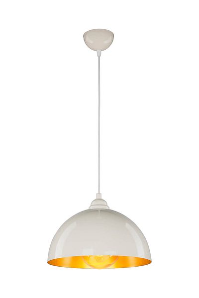 Gloria White Lump Single Pendant Lamp