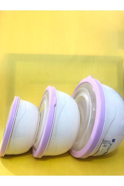 Üçsan Plastik Üçsan Elegant Saklama Kabı 3'lü Set