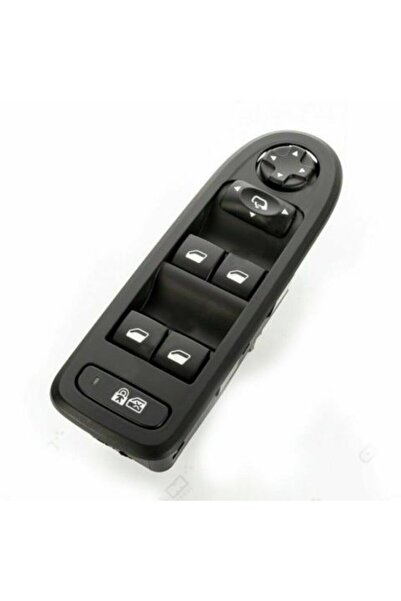 Genel Markalar Citroen C5 Uyumlu Cam Açma Düğmesi Anahtarı Sol Ön 2008-2015