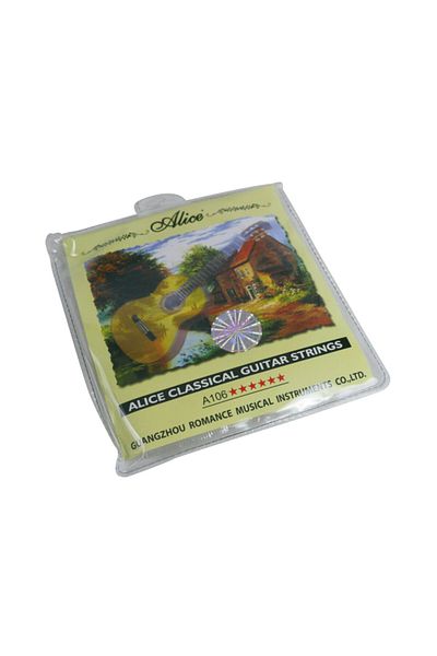 Alice A-106 Model 4 Pack Classic Guitar String Set-4 Packs One-Pea Gift