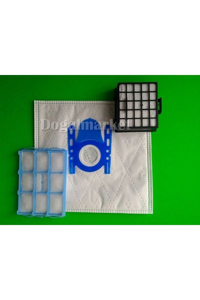 Bosch Logo Patterned Dust Bag and Filter Set