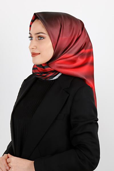 RENKLİBUTİK Dijital Tafta Bayrak Eşarp