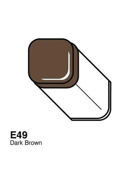 Copic Marker Pen Typ E - 49 Dark Bark