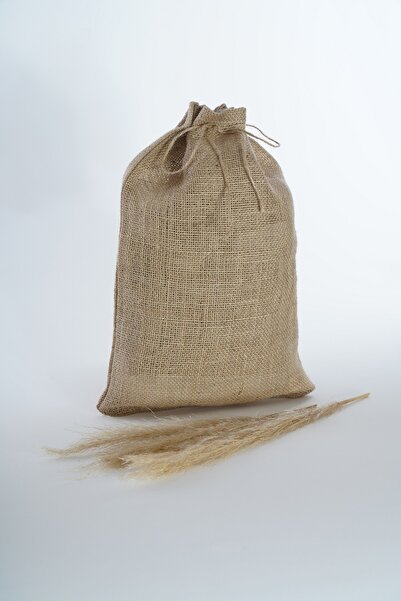 İSTANBUL SANDALET 5 قطع 28 × 41 سم كيس من الجوت الطبيعي كيس تغليف السنة الجديدة