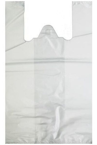 HAŞİM 1 kg White Unprinted Medium Size Bag - Manav Market