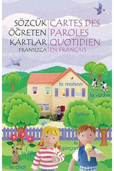 1001 Çiçek Kitaplar Vocabulary Teaching Cards - French