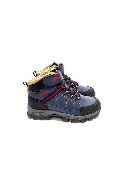 MP ONE Unisex Kids Navy Blue Orthopedic Trekking Boots 5640