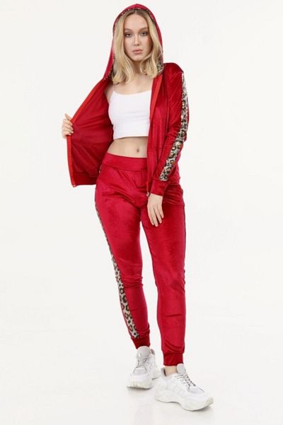 İkmal Σετ Leopard Red Kadaife