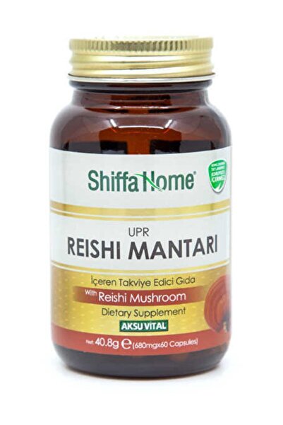 Shiffa Home Reishi Mantarı Içeren Takviye Edici Gıda 60 Kapsül