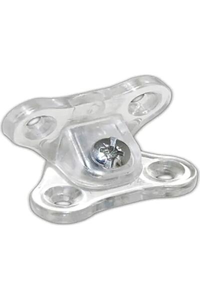 UYSAL Nsp Şeffaf Çektirme Açılı Kelebek Bağlantı 50 Li