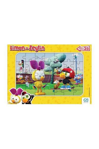 CA Games Limon Ile Zeytin 35 Parça Frame Puzzle