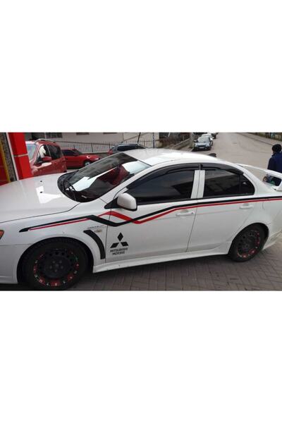 Point Mitsubishi Lancer Mügen 2008-2015 Arası UyumluTakım Cam Rüzgarlığı 4lü