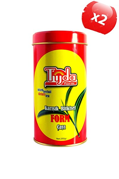 TİJDA Form Çayı 250 g X 2 -Doğal Detoks & Metabolizma Desteği, Ödem & İdrar Atıcı,
