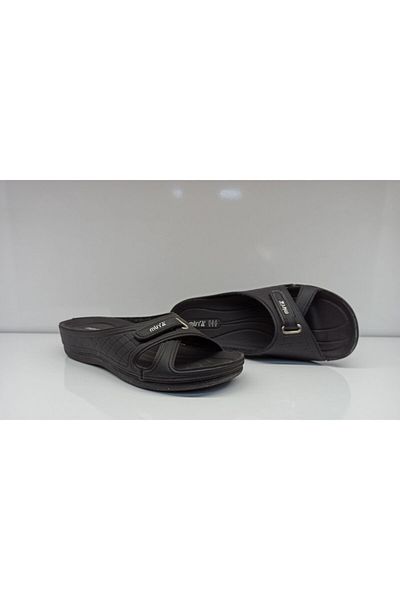 Muya Women's Black Anatomical Slippers
