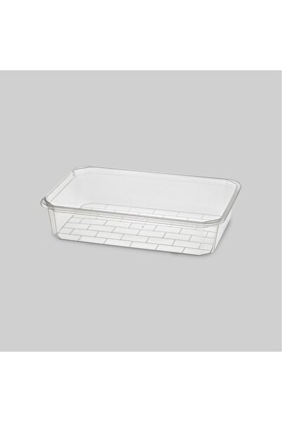 Genel Markalar Erkoç Plastik Şeffaf Açık Küvet 30x40x8 Cm E343