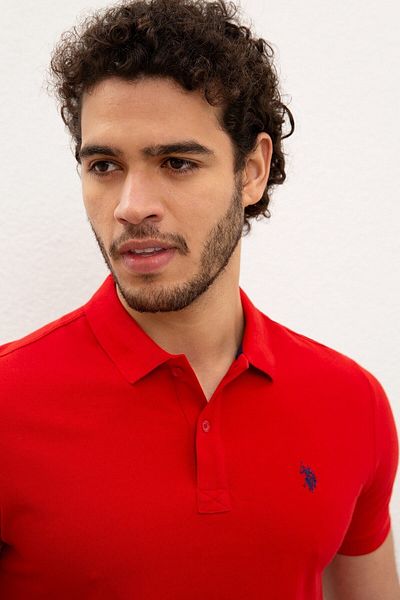 U.S. Polo Assn. Red Men's T-Shirt
