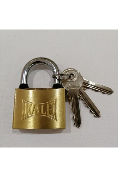 Kale Kilit Kale Brass Yellow Padlock 50 Mm