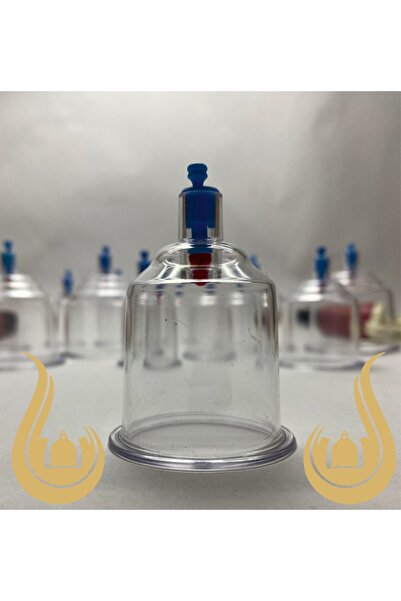 NS MEDİKAL SAĞLIK 160 Adet 6 Cm Kupa & 40 Adet 4 Cm Kupa & 1 Adet Hacamat Pom...