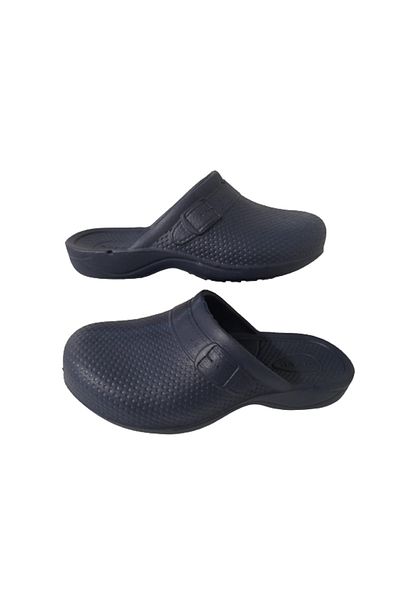 GEZER Unisex Kids Navy Blue Bathroom Balcony Beach- Daily Slippers
