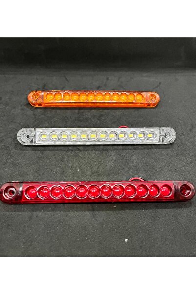 ARSLANOTOYEDEK 12 Led Mercekli Parmak Lamba -uzun- -beyaz- (5,Lİ PAKET) Led P...