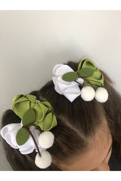 Stil Tasarım Toka Cataramă albă verde cireș