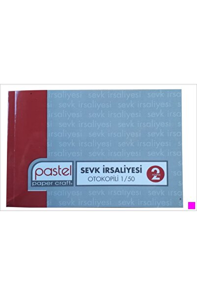 Pastel Sevk Irsaliyesi A6 (mini-cep Tipi) Otokopili 2 Nüsha 50 Asıl 50 Suret ...