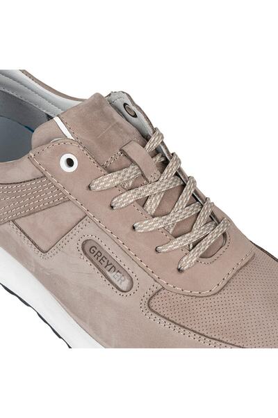Greyder 14191 Δερμάτινο ανδρικό αθλητικό παπούτσι - Αθλητικά παπούτσια σε χρώμα Light Mink