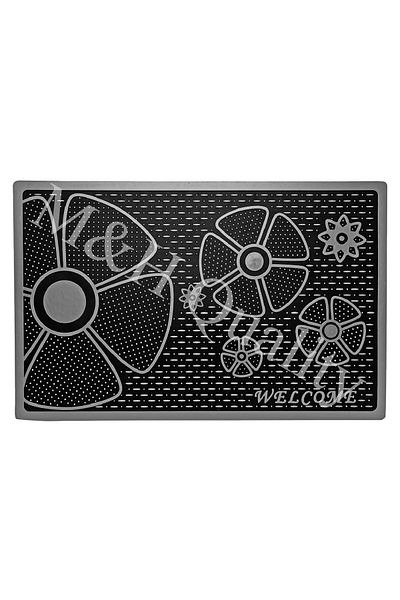 M&H Quality Welcome Summer Door Mat Gray Color