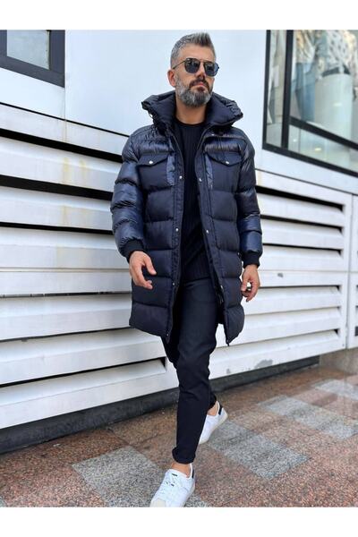 Çnru Waterproof Thick Coat with Both Buttons and Snap Closure, Hooded Front 4...