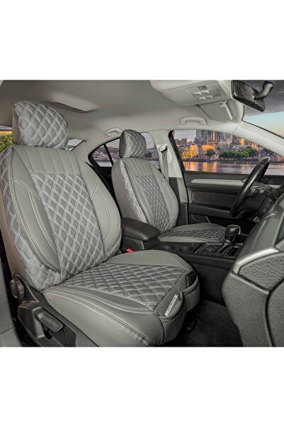 Stil مجموعة غطاء مقعد السيارة الفاخرة شبه الجلدية المتوافقة مع ألفا روميو 146...