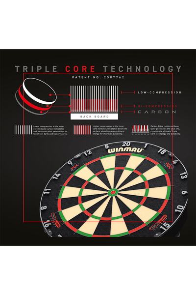 WINMAU Blade 6 Triple Core Dart Target Board