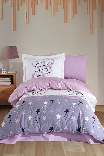 Hobby Voyager Poplin Single Duvet Cover Set