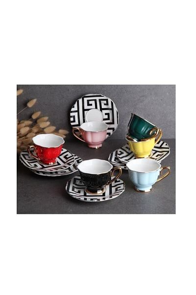 GÖNÜL Collection Porcelain Coffee Cup Set