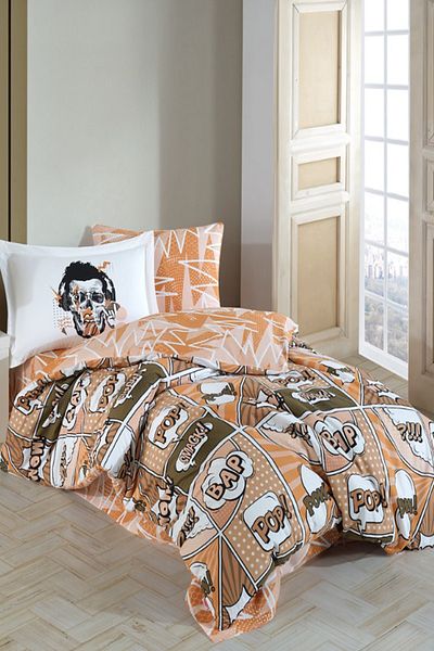 Hobby Sephia Poplin - Single Duvet Cover Set