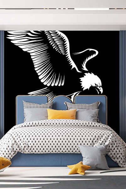 Dekoros Tek Parça Kartal Çocuk Duvar Kağıdı