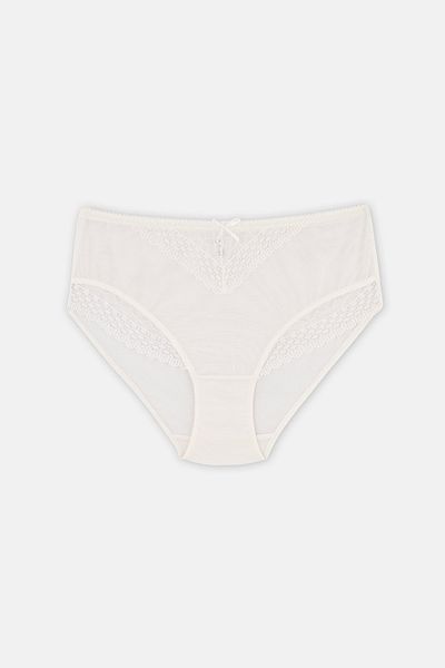 Dagi Ecru Bato Lace Form Slip