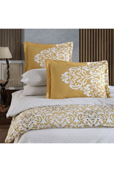 Hobby Serenity Gold - Poplin Double Duvet Cover Set