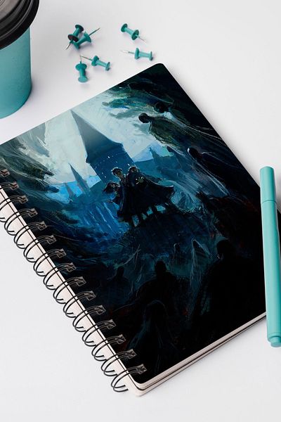 Apeirona | Limitless Art Exam Preparation Notebook | Special Design | Harry Potter Series