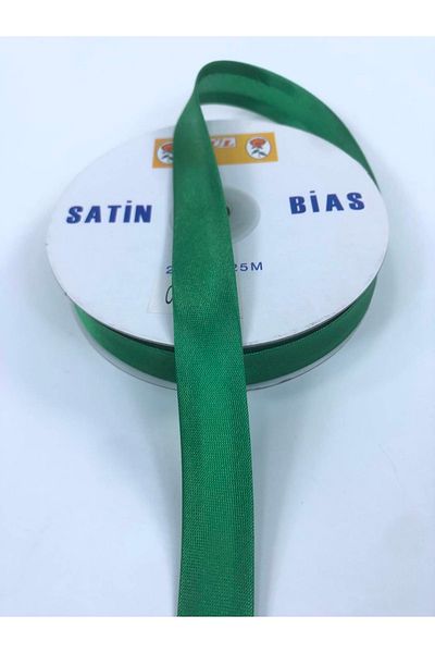 Hobigram Green Satin Biye 2 cm 1 μέτρο – Ειδικό σχέδιο, αξεσουάρ, ποιοτική παραγωγή, εντυπωσιακό στυλ