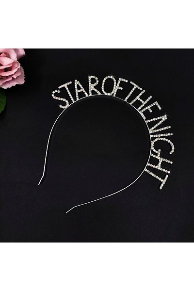 BearPear Star Of The Night Zircon Stone Star of the Night Crown